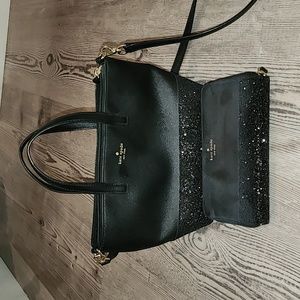 KATE SPADE CROSS BODY PURSE AND WALLET SET!